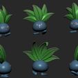 oddish-cults-2.jpg Pokemon - Oddish with 2 poses