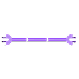 Screaming_Fist_Crossbar.stl Free STL file "Screaming Fist" DJI Spark Payload Delivery System・3D printable object to download