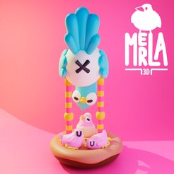 untitled3.bmp.png Archivo 3D Cute Blue Bird Nest・Objeto de impresión 3D para descargar