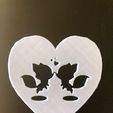 IMG_2194.jpg Stencil  Two cute foxes in love inside a heart