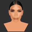 34.jpg Kim Kardashian bust ready for full color 3D printing