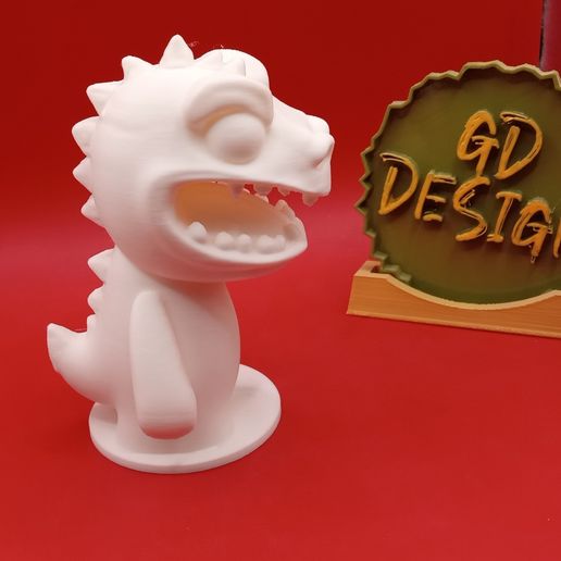 IMG_20250302_130214151.jpg Rugrats 90S Cartoon Nickelodeon Reptar Figure