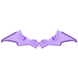 batarang curved full.stl The Batman 2022 - Batarang 3D model