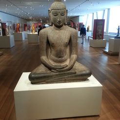 2014-04-01_15.19.44_display_large.jpg Archivo STL gratuito Buda sentado en meditación (Dhyanamudra), período Chola, s. XII, Instituto de Arte de Chicago.・Design para impresora 3D para descargar