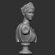 oo.jpg Artemis Diana Bust Head Greek Roman Goddess Statue Handmade Sculpture