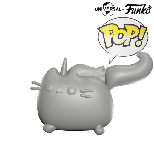 Transparent Unicorn Pusheen Pusheen Unicorn Plush 14 Cm