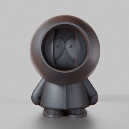 Kenny South Park 3D Print Statue Collectible Figure