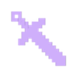 Espada minecraft.STL MInecraft Schwert - Schlüsselanhänger