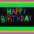 Happy Birthday Product Picture.jpg Glowing Happy Birthday Letters