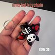 inverted-keychain.png Little Bat - Minis - Keychain