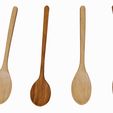 4.jpg Spoon 3D Model Collection