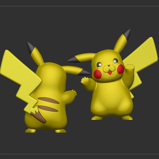 🪟 Pikachu face on window - FANART - no ams - multiparts/3mf・ 3MF File ...