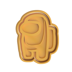 Among Us V2.png STL file Among Us Cookie Cutter・3D print object to download