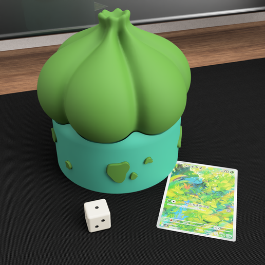 Bulbasaur Venusaur Deckbox Pack 3mf Pok mon TCG OBJ File For 