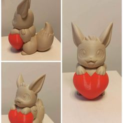 POKEMON - VALENTINE EEVEE (EASY PRINT NO SUPPORT)
