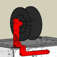 Capture_d__cran_2015-09-04___10.22.41.png Free STL file Porte bobine witbox・3D printing design to download