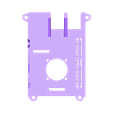rpi2-top_25mm-fan_netfabb.stl Free STL file Raspberry Pi 3 (B/B+), Pi 2 B, and Pi 1 B+ case with VESA mounts and more・3D printer model to download