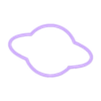 planet 4in.stl Set of 5 Planet Rings Saturn Cookie Cutter - Sharp Cutting Edges! for Space themed sets