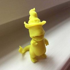 image.jpg Free STL file Witchy Charmander・3D printer design to download