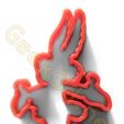 Asterix rouge.jpg Punch Asterix Gaulish Cookie Cutter