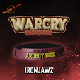 ironjawz.png WARCRY Warband Nameplates DESTRUCTION IRON JAWZ