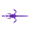Flexi Factory_Skeleton Spinosaurus_Body_Straight.stl Flexi Factory Print-in-Place Skeleton Spinosaurus Dinosaur