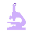microscoop.stl Microscope keychain/earring