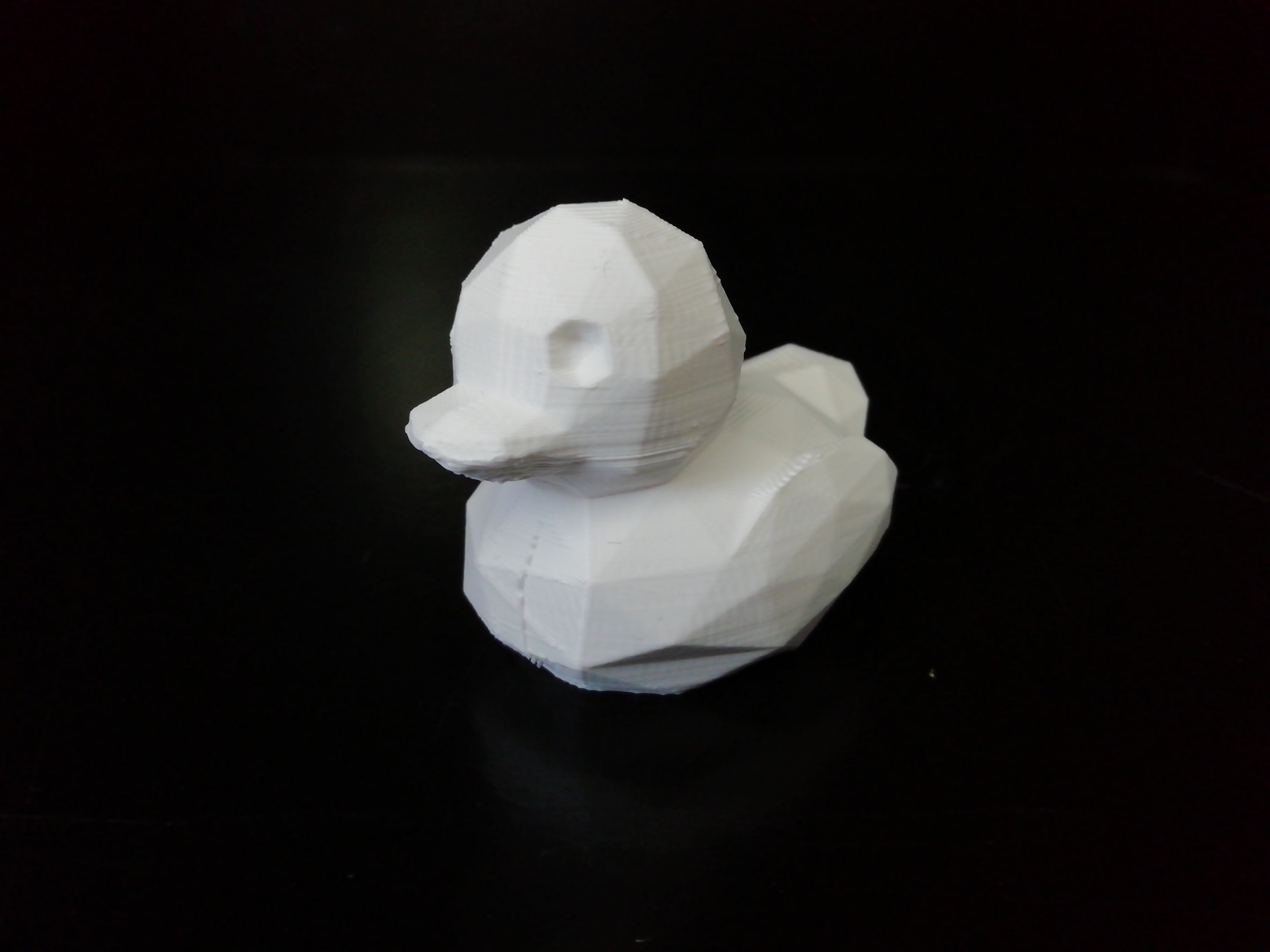 IMG_20200721_110454.jpg Download STL file Low poly duck • 3D printable template, eAgent