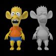 3.jpg Bart Simpson rat boy 3D printable model cartoon print 3D print model