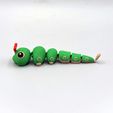 cp2.jpg Caterpie Pokemon Articulating - Print in Place