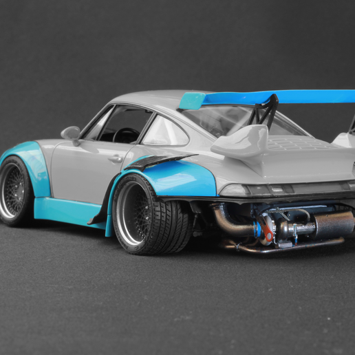 🚗 1/24 Tamiya GT2 RWB Transkit・ 3D File for ・Cults