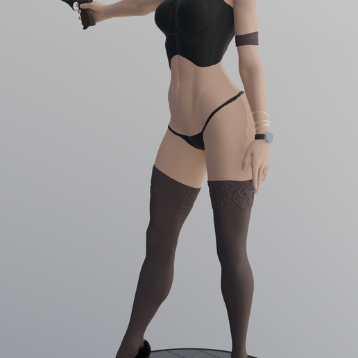 ada-nsfw-0003.png Ada Wong (RE2 Remake NSFW) - Residual Evil | STL 3D Print Model