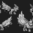 flareon-cults-3.jpg STL file Pokemon - All Eeveelutions・3D printer model to download