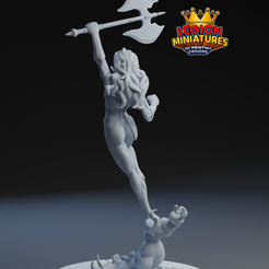 Diseño-sin-título-305.png STL file Marvel crisis protocol Star sapphire presupported included・3D printer design to download, LegionMiniatures