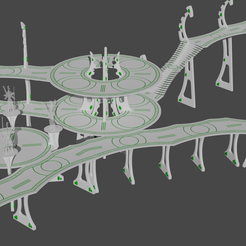 image-paserelle.png 3D file ELDAR FULL BRIDGE COLLECTION・3D print model to download