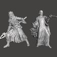 darkwizardvoldermort13.jpg DARK WIZARD VOLDERMORT MINIATURE MODEL FIGURE FOR FANTASY GAMES RPG DND