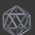 Captura1.PNG Icosahedron cover for Ikea Photo Lamp