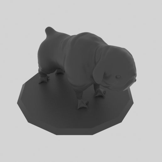 Bulldog-9.jpg Télécharger fichier STL Bulldog • Modèle imprimable en 3D, elitemodelry