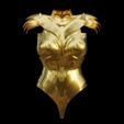 fgd.jpg Wonder Woman Golden Eagle Armor For Cosplay 3D print model