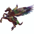 PNNNHY.png HORSE HORSE PEGASUS HORSE DOWNLOAD Pegasus 3d model animated for blender-fbx-unity-maya-unreal-c4d-3ds max - 3D printing HORSE HORSE PEGASUS MILITARY MILITARY