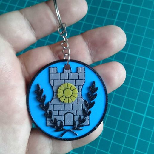 🗝️ SPF (federal penitentiary service) keychain・ STL File for 3D ...