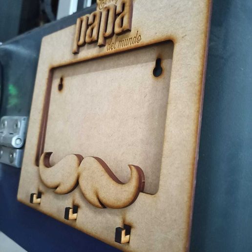 🗝️ Collection 5 keychain picture frames・ 3D File for CNC machining ...
