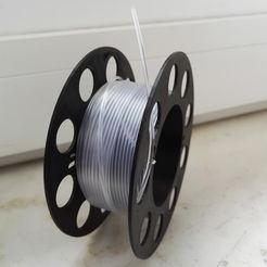spool3.jpg Archivo 3D gratis Mini bobina de filamento de 50 mm, de 40, 31 o 22 mm de ancho・Objeto de impresión 3D para descargar