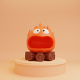 Urun-gorseli-2png.png Cute Campfire  (Howl's Moving Castle Dan)