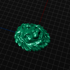 157.png Fichier STL Pendentif tête de lion・Modèle à télécharger et à imprimer en 3D