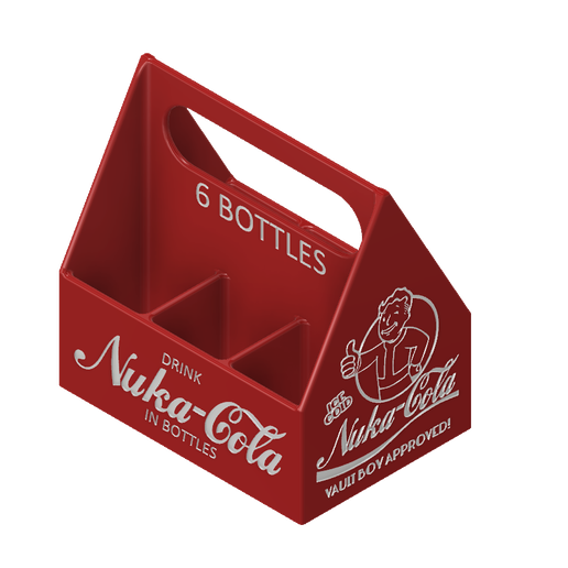 📦 Nuka Cola 6 Pack Divider Organizer Box - Fallout・ STL File for 3D ...