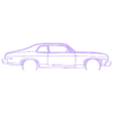 nova 1974.stl Wall Silhouette: Chevrolet Set