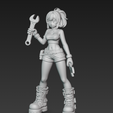 Screenshot-2025-12-01-224445.png 4 stl - SEXY MECHANIC GIRL + bonus - Cyberpunk Engineer - Full Body STL - Manga Style