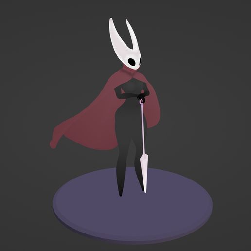 3D_Printable_Render_01.jpg Hornet (Hollow Knight)