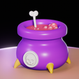 2.png Halloween Witch Cauldron Bowl